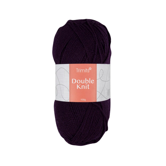 Trimits Double Knitting Purple Value Acrylic Yarn - 280m Soft Mid - Weight Yarn for Knitting & Crochet (6 - Pack) - Home - Crafts