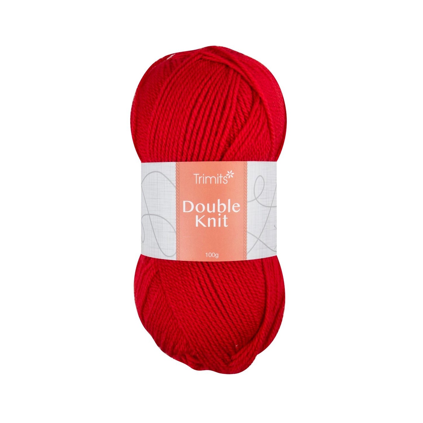 Trimits Double Knitting Red Value Acrylic Yarn - 280m Soft Mid - Weight Yarn for Knitting & Crochet (6 - Pack) - Home - Crafts