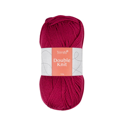 Trimits Double Knitting Rosewood Value Acrylic Yarn - 280m Soft Mid - Weight Yarn for Knitting & Crochet (6 - Pack) - Home - Crafts