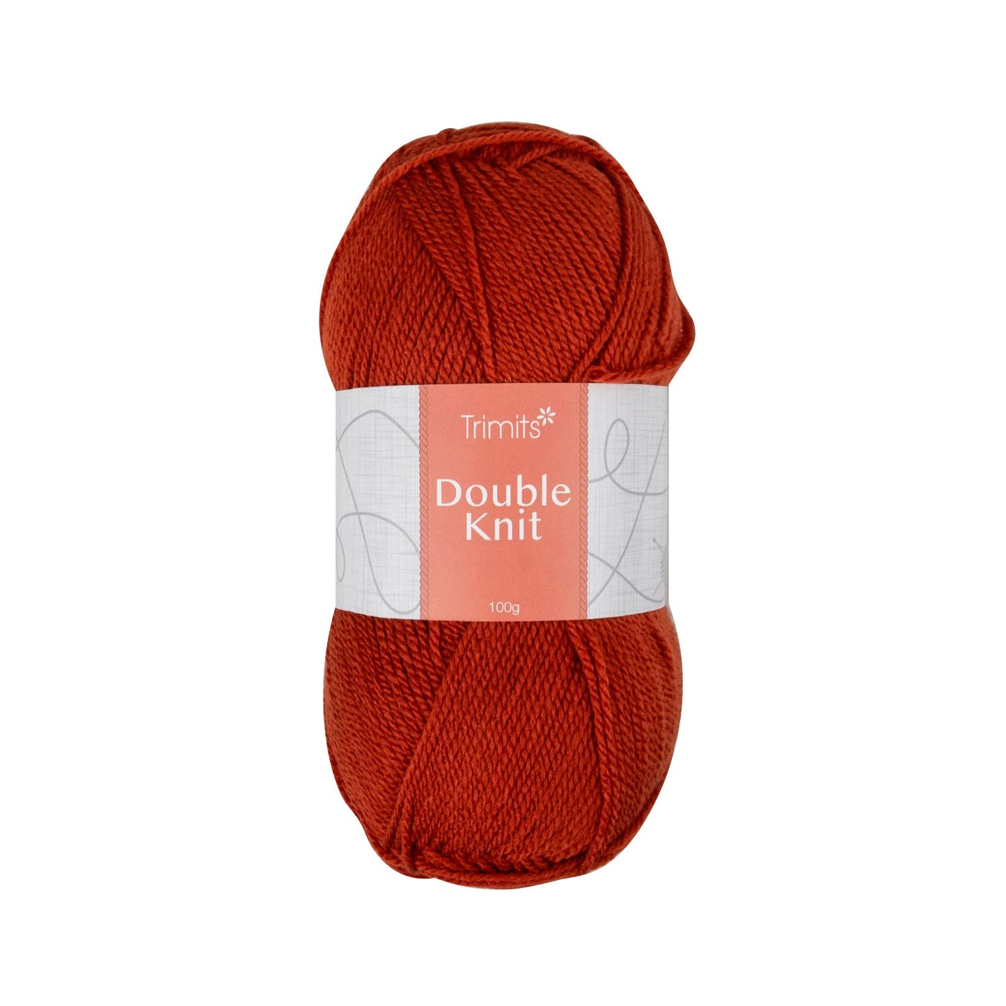 Trimits Double Knitting Rust Value Acrylic Yarn - 280m Soft Mid - Weight Yarn for Knitting & Crochet (6 - Pack) - Home - Crafts