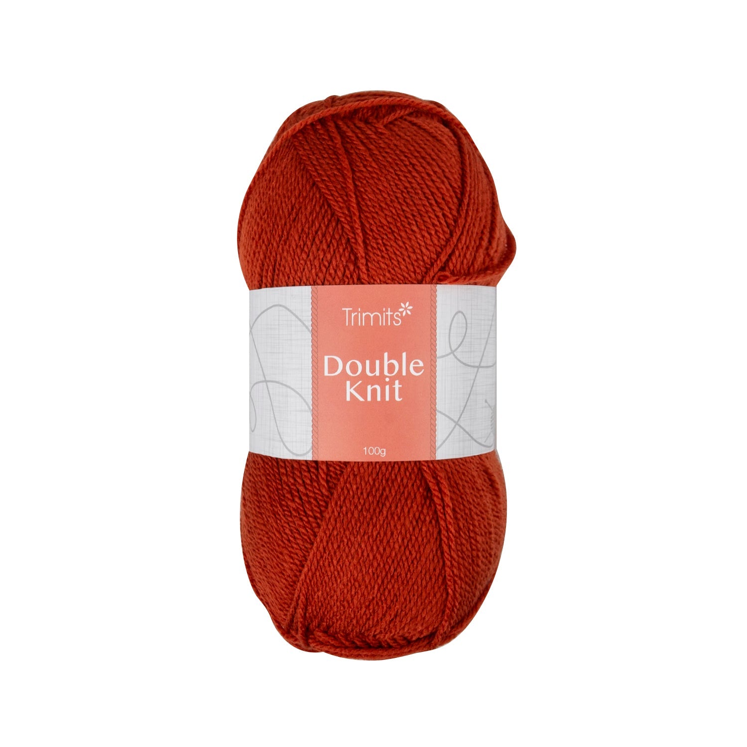 Trimits Double Knitting Rust Value Acrylic Yarn - 280m Soft Mid - Weight Yarn for Knitting & Crochet (6 - Pack) - Home - Crafts