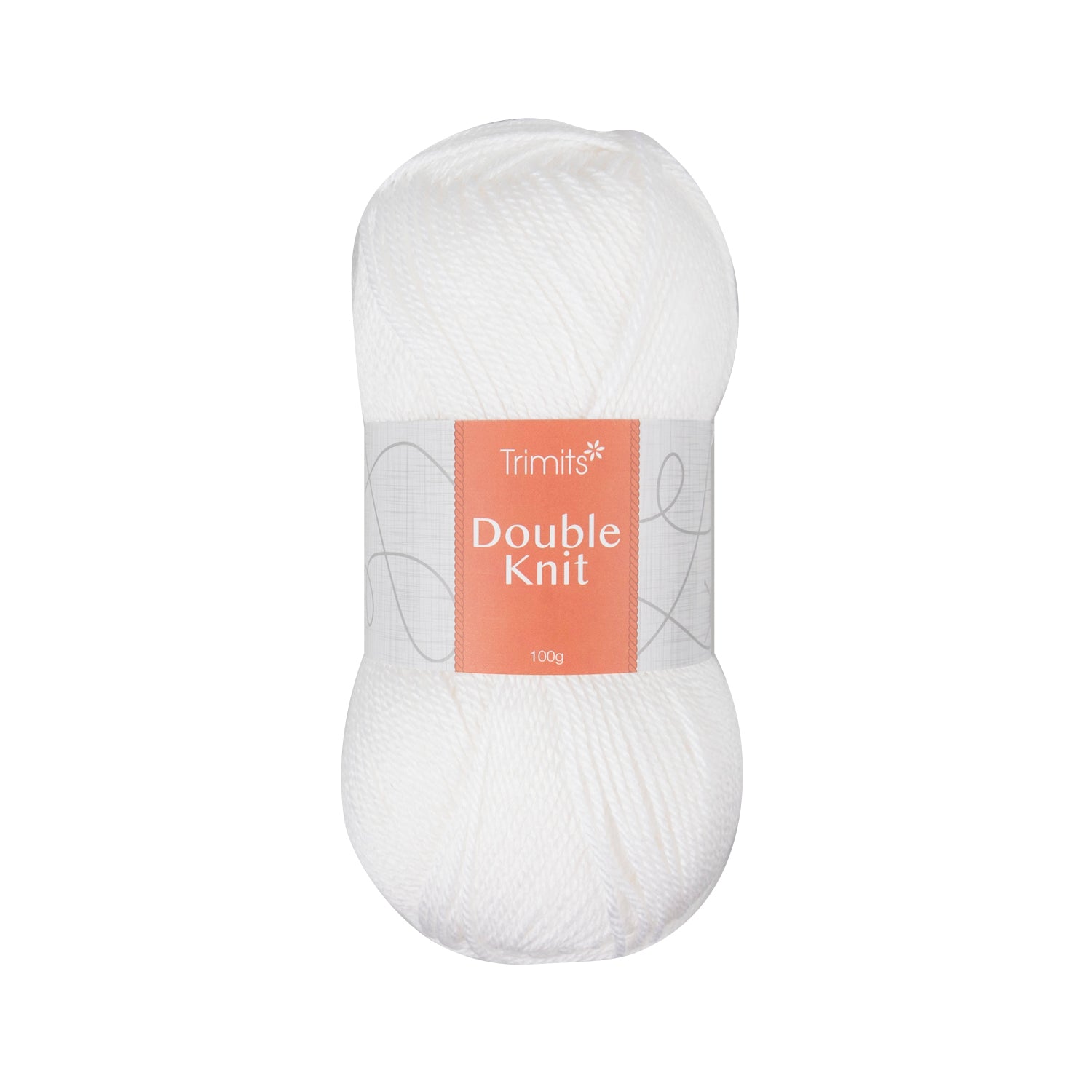 Trimits Double Knitting White Value Acrylic Yarn - 280m Soft Mid - Weight Yarn for Knitting & Crochet (6 - Pack) - Home - Crafts