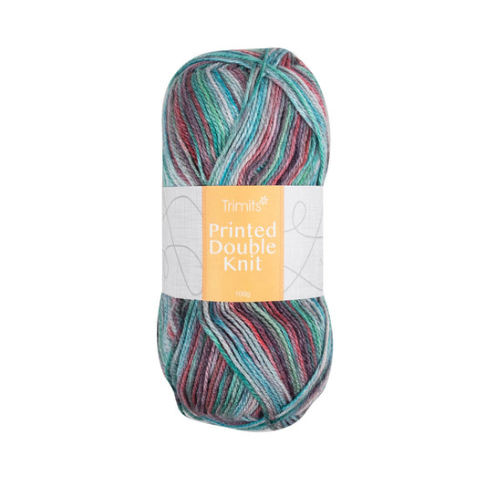 Trimits Printed All - Purpose Acrylic Yarn Berry - 280m Soft Mid - Weight Yarn for Knitting & Crochet (6 - Pack) - Home - Crafts