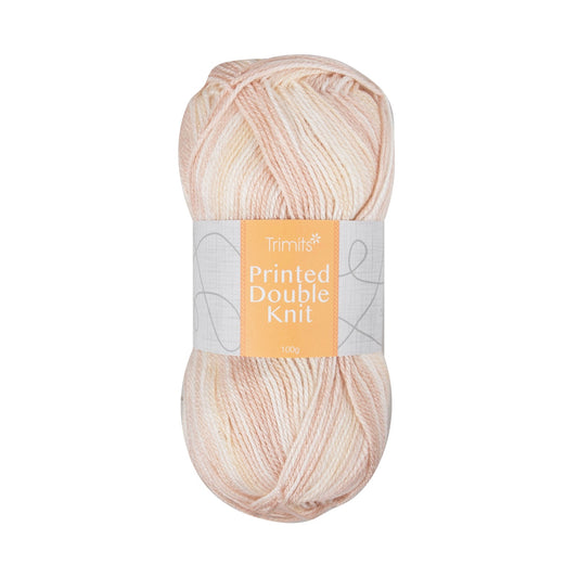 Trimits Printed All - Purpose Acrylic Yarn Natural - 280m Soft Mid - Weight Yarn for Knitting & Crochet (6 - Pack) - Home - Crafts