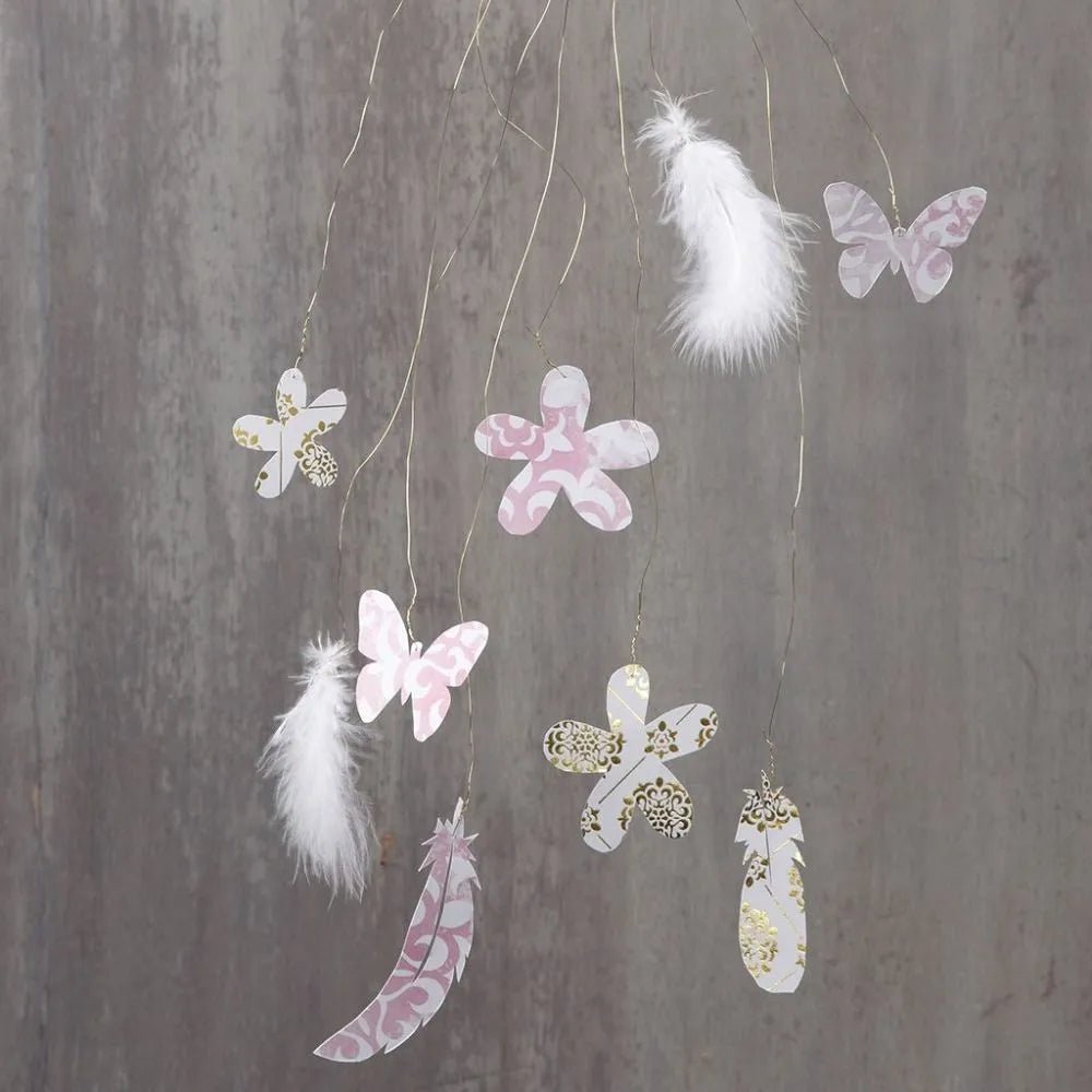 Turkey Feathers Craft Wedding Decoration 15 Pcs 5-12cm Embellishment White
