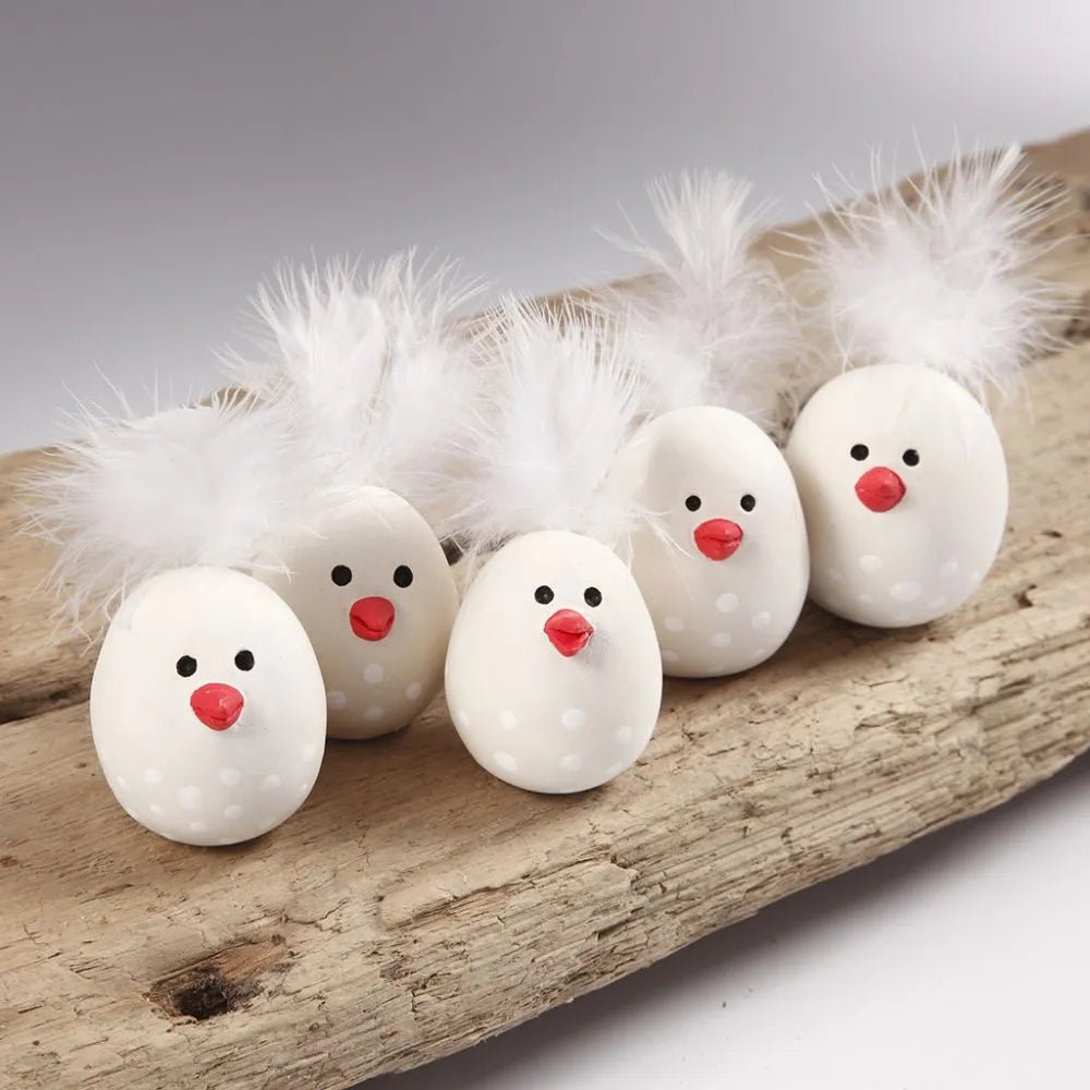 Turkey Feathers Craft Wedding Decoration 15 Pcs 5-12cm Embellishment White