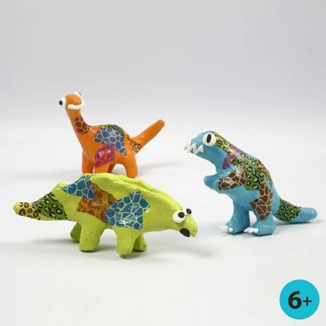 16cm Dinosaur Animal Shaped Craft Paper Mache Make Your Own Decoration Model Art