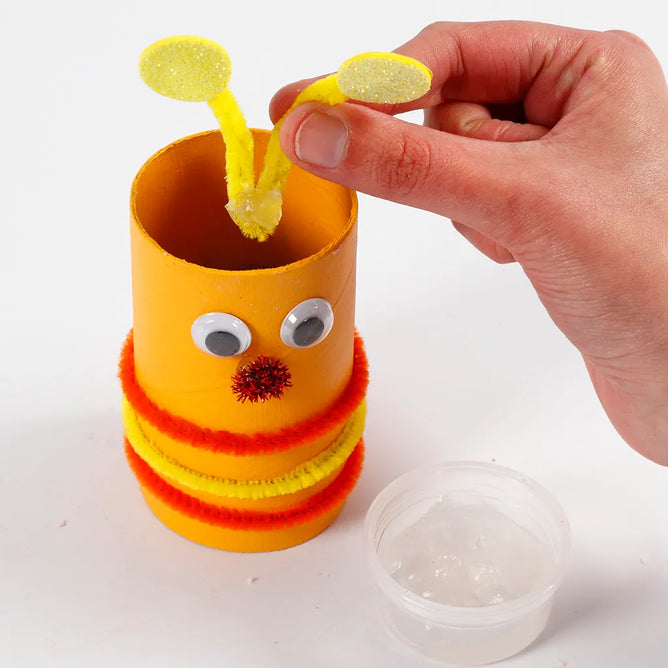All-in-One Kids’ Craft Kit – Glitter Paper, Pom-Poms & Pipe Cleaners for Creative Fun