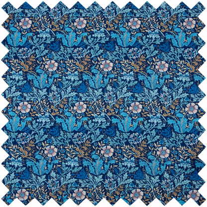 Victorian Hexagonal Sewing Kit - Woodblock Floral Print with Essential Tools - Home - Crafts