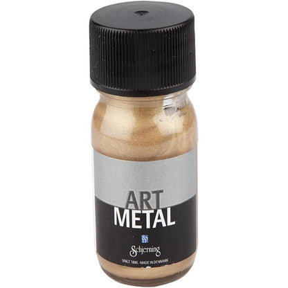 Water-Based Gloss Metallic Paint 30ml Shiny Vintage Effect Opaque Safe
