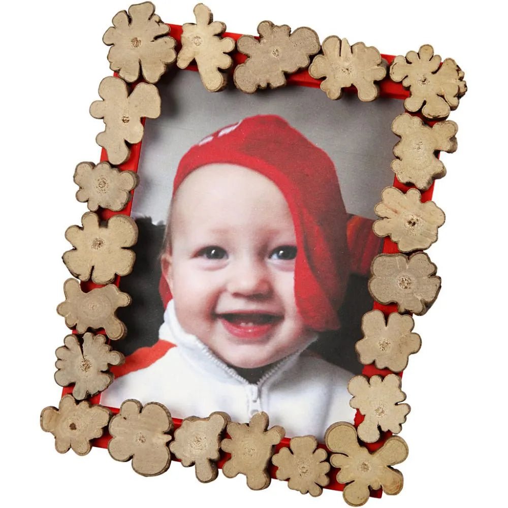 Wood Mix 15-40mm 5mm 230g Christmas Crafts Holiday Decorations