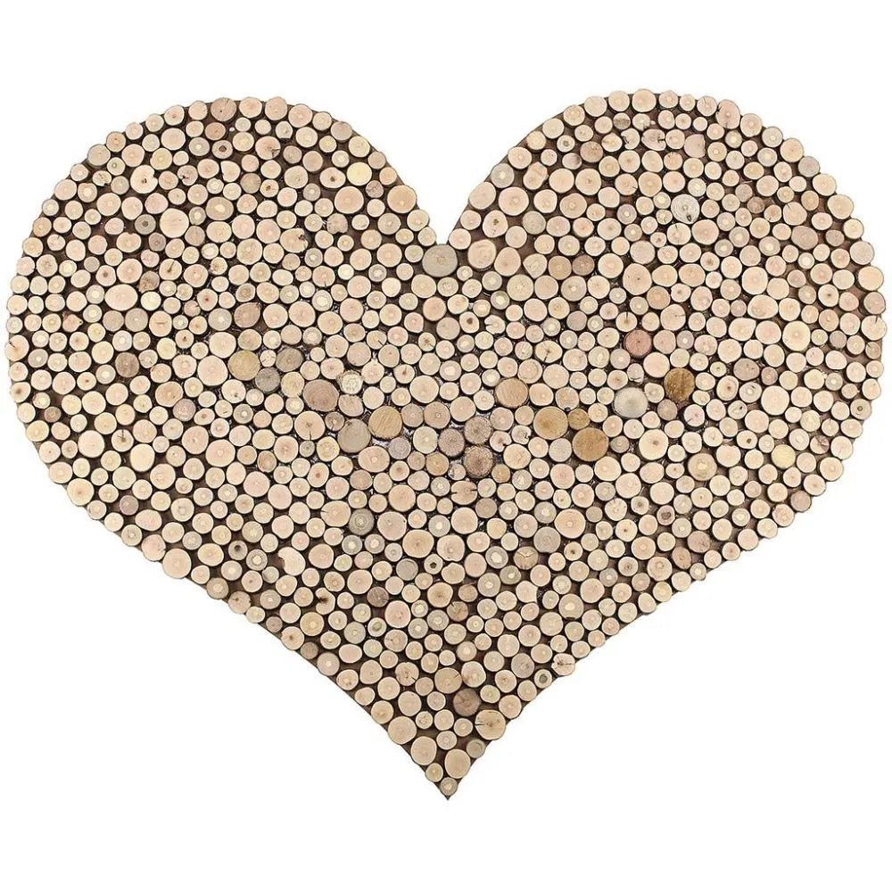 Wood Mix, 25-45mm, 7mm, 600g Christmas Crafts Holiday Decorations