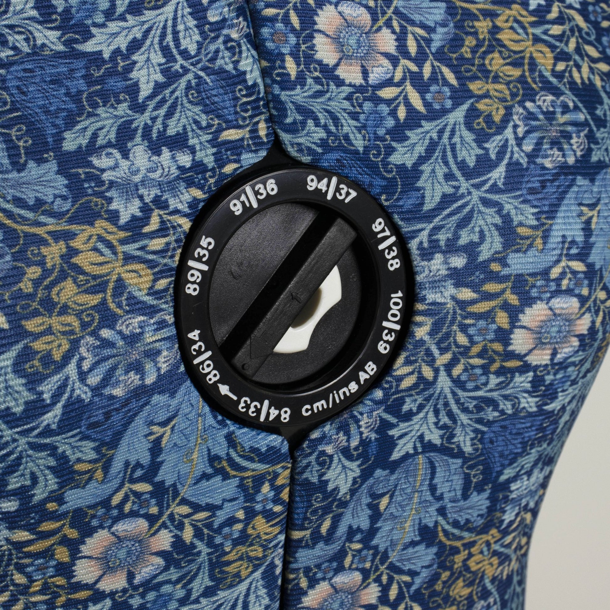 Woodblock Floral Small Dress Form - Adjustable Mannequin with Floral Print Fabric - Home - Crafts