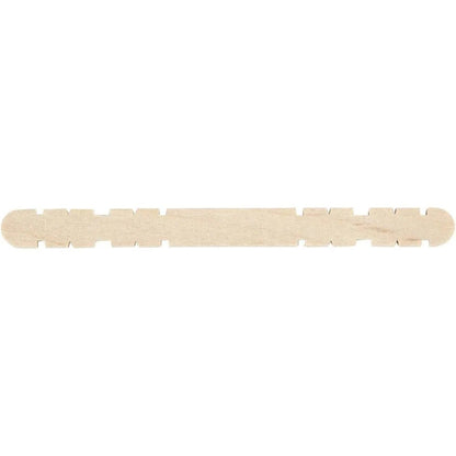 1000 Birch Wood Construction Sticks 11.4cmx10mm Wooden Decoration Children Craft