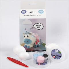 Silk Clay Blue Funny Friends DIY Set For Unicorn Making Moulding Modelling craft - Hobby & Crafts