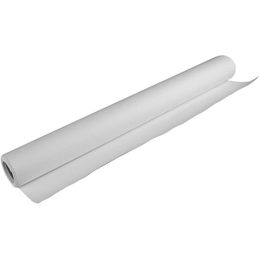 Creotime Cotton White Colour Canvas Roll For Painting W: 120 cm - Hobby & Crafts