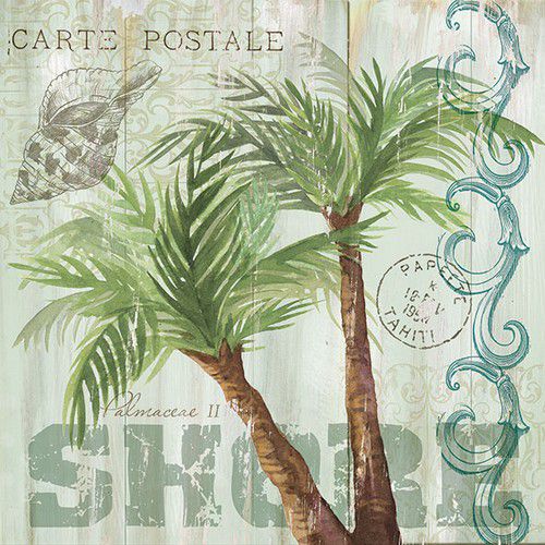 5 Napkins Palm Trees 33x33cm Tissue Decoupage Paper Party Card Making Crafts