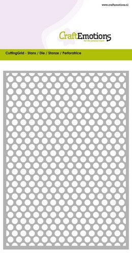 Diamond Grid Stencil Die Universal Embossing Cutting Machine Sizzix Card Making - Hobby & Crafts