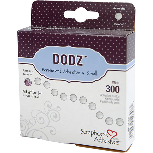 300 x Adhesive Sticky 6mm Dots Permanent Card Making Scrap-booking High Quality - Hobby & Crafts