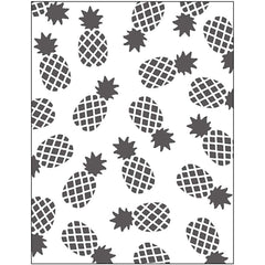 Embossing 2D Pineapple Motifs Folder Punching Machine Silicone Plate Card Crafts - Hobby & Crafts