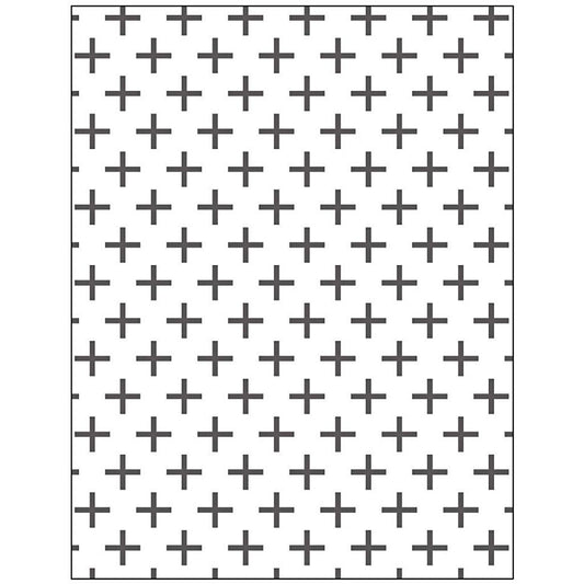 Embossing 2D Cross Motifs Folder Punching Machine Silicone Plate Cards Crafts - Hobby & Crafts