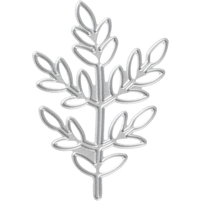 Carving Twigs Motifs Die Cut Punching Machine Silicone Plate Crads Crafts 6.5 cm - Hobby & Crafts