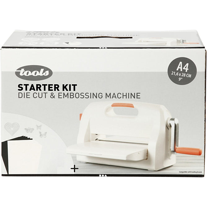 A4 Die Cutting and Embossing Machine Starter Kit - Must Have For All Crafters