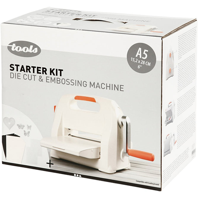 A5 Die Cutting and Embossing Machine Starter Kit - Excellent Value For Money