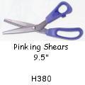 Hemline Universal Pinking Shears 9.5 inches - Hobby & Crafts