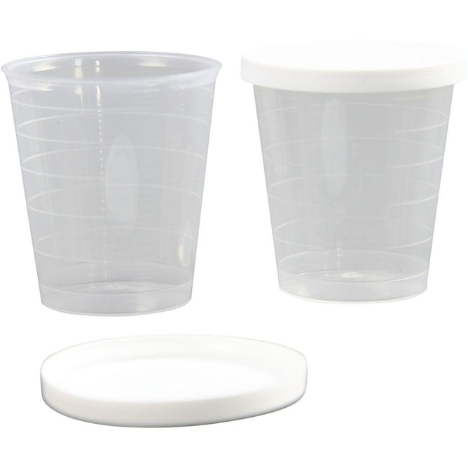 Pots with lids, 30ml, 75 pcs