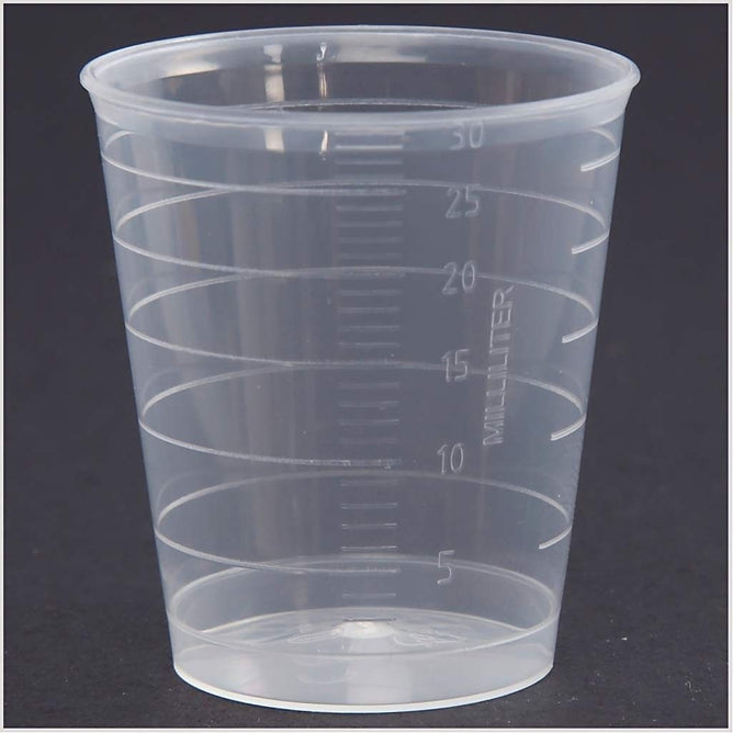 Pots with lids, 30ml, 75 pcs