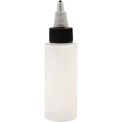 20 x Refillable Plastic Bottles With Screw Tip Lid For Storing Paint Glue 60 ml