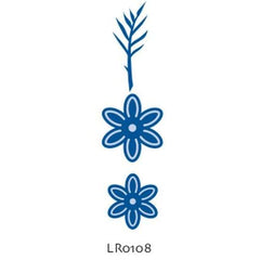 LR0107 - Marianne Creatables Stencil Die Cutting Embossing Sizzix - Flora 3 - Hobby & Crafts