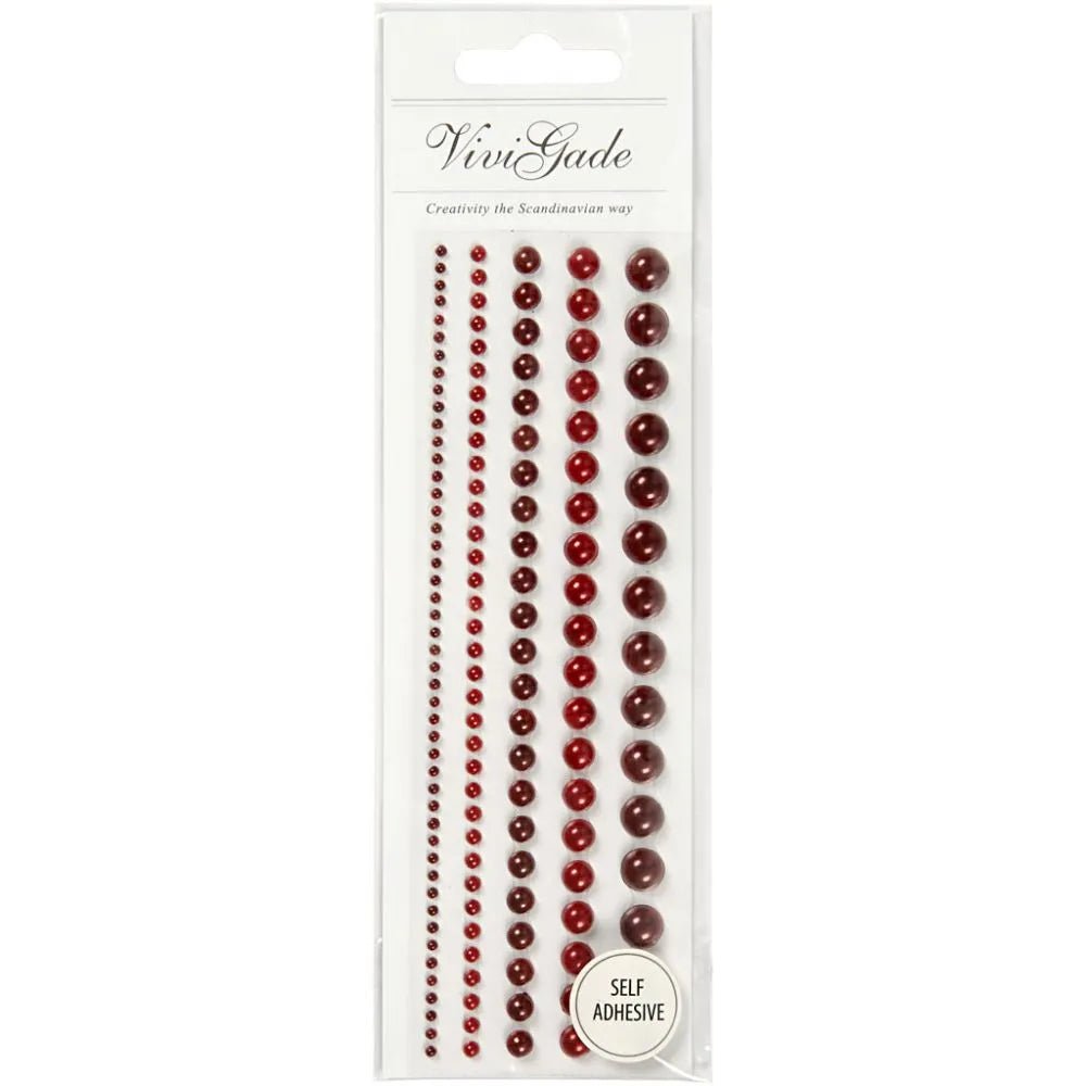 140 x Assorted Colour Self Adhesive Half Pearls With Mother Of Pearl Art Crafts