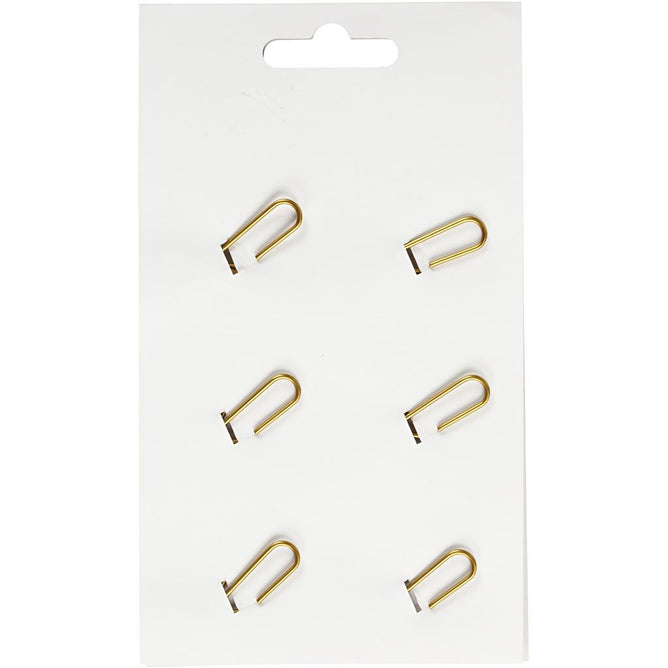 Bird Shaped Metal Gold Colour Paperclips For Card Gift Decorations 32 mm x 40 mm