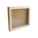 Wooden Deep Box Photo Picture Frame 30 x 30 x 4 cm - Hobby & Crafts