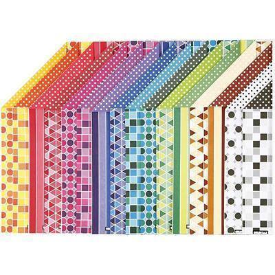 16 x A4 Card Stock Assorted Designs Double Sided Making Scrapbooking Craft 250g - Home - Crafts