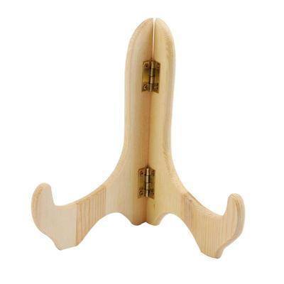 17cm Wooden Dish Holder Stand Plate/Frame Personalise/Decorate Craft Kitchen NEW - Home - Crafts