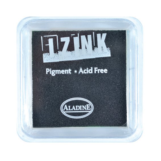Aladine Assorted Colour Acrylic Pigment Ink Stamp Pad Scrapbooking Wooden Crafts 8x8 cm - Hobby & Crafts