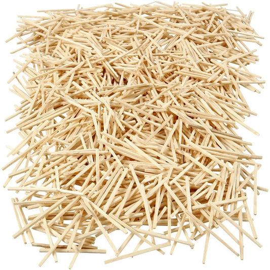 1kg Wood 48mm Match Sticks No Sulphur Bulk 8500 Kids Build Art Craft