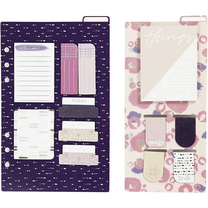 2 Sheet Post-It Assortment and Bookmarks Magnetic