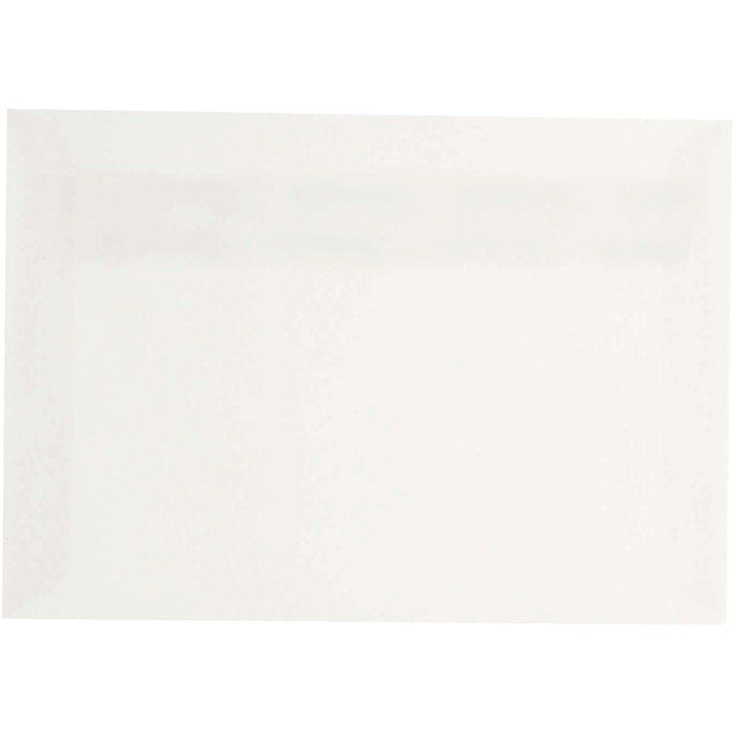 50 x Rectangolar Off White Colour Recycled Paper Envelopes Office Mailing Supply - Hobby & Crafts