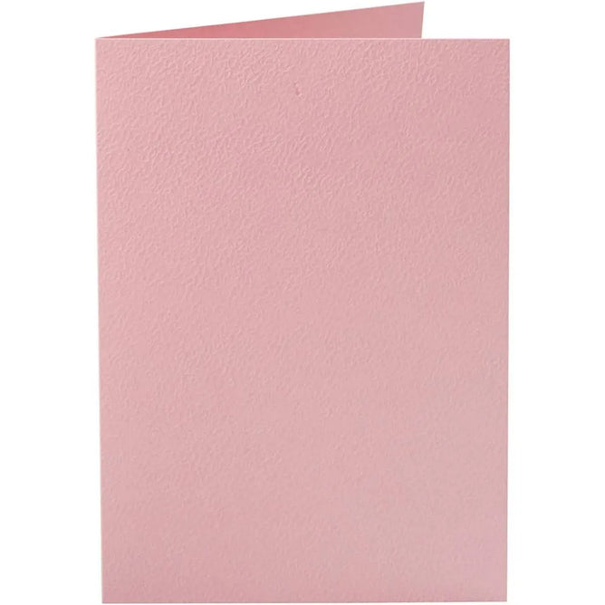 Postcards Plain Minimalistic Paintable Fine Embossed Texture Two-Colour