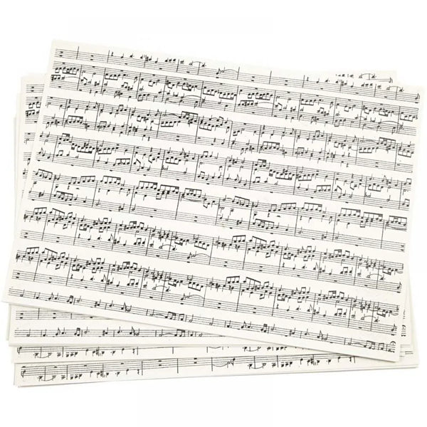 10 x 21cm Music Notes Musician Design Paper Craft For Card Making Scrapbooking 100g