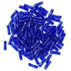 Royal Blue twisted bugle beads - Hobby & Crafts