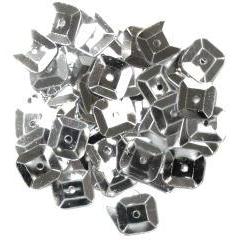 Silver Square Sequins - Hobby & Crafts
