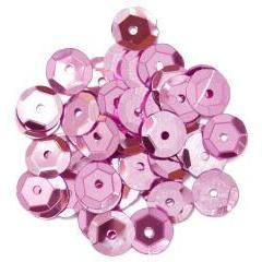 Pink Medium Cup Sequins - Hobby & Crafts