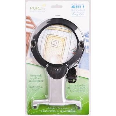 CFPL05 - 2 in 1 Illuminated Hands-Free Magnifier LED - Hobby & Crafts