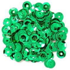 Green Small Cup Sequins - Hobby & Crafts