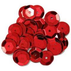 Red Large Cup Sequins - Hobby & Crafts